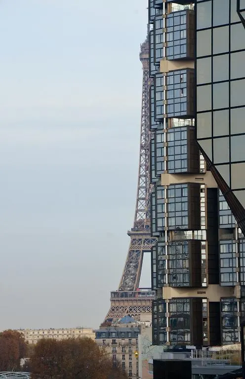 Tour Eifel - Quai Andre Citroen Id 273 דירה *